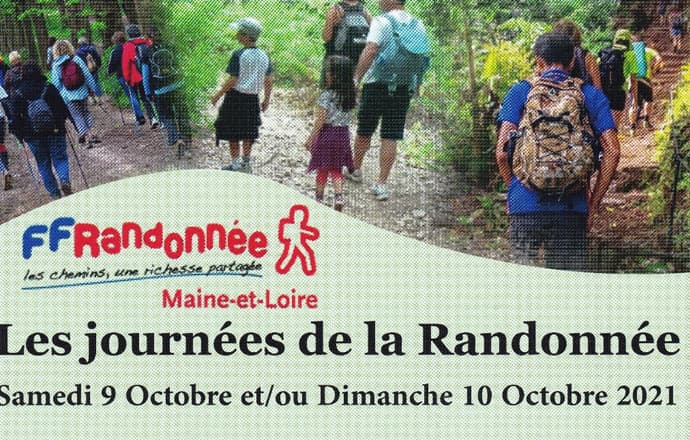 Journées de la randonnée pédestre à Brain sur l’Authion