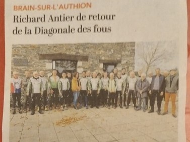 Bel exploit pour un cyclo BACR à la diagonale des fous