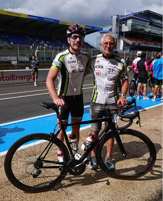 2 Cyclos BACR reviennent des 24h du Mans Vélo