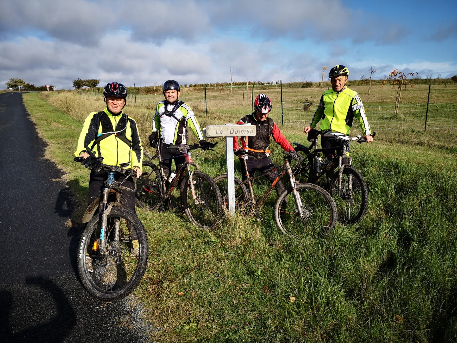 Reconnaissance des parcours vtt pour la Rand'Authion 2020