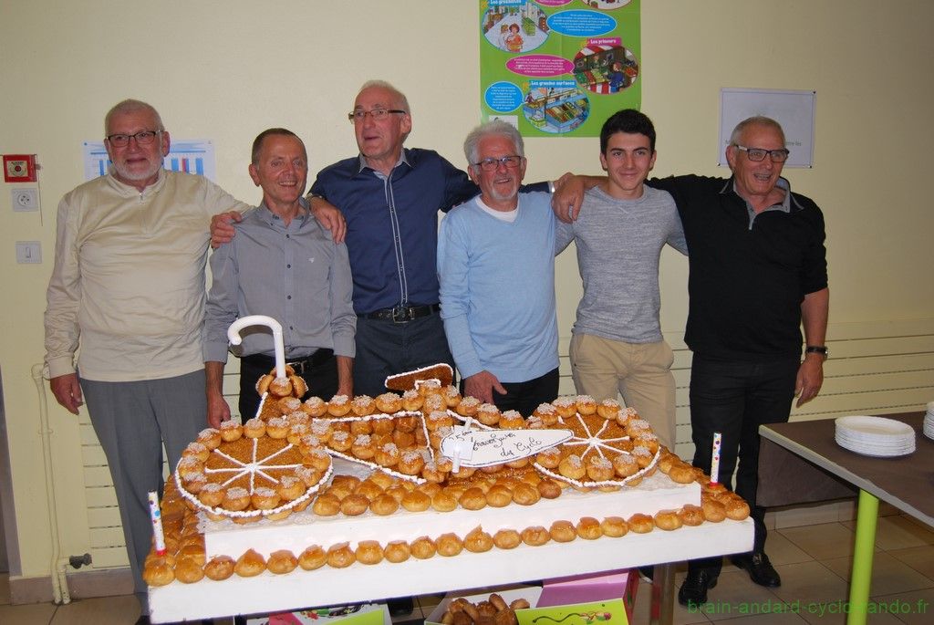 Anniversaire 25 ans club rando vélo andard brain 5 bacr