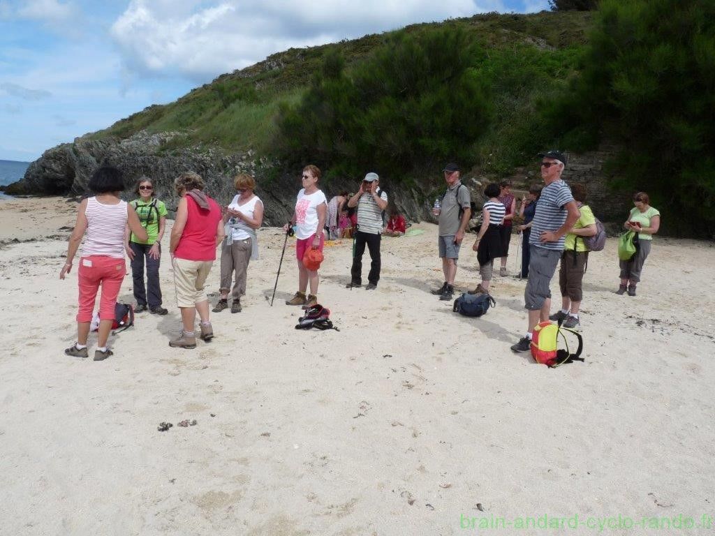 Sortie du groupe pédestre à Belle-île du 9 au 12 Juin 2016