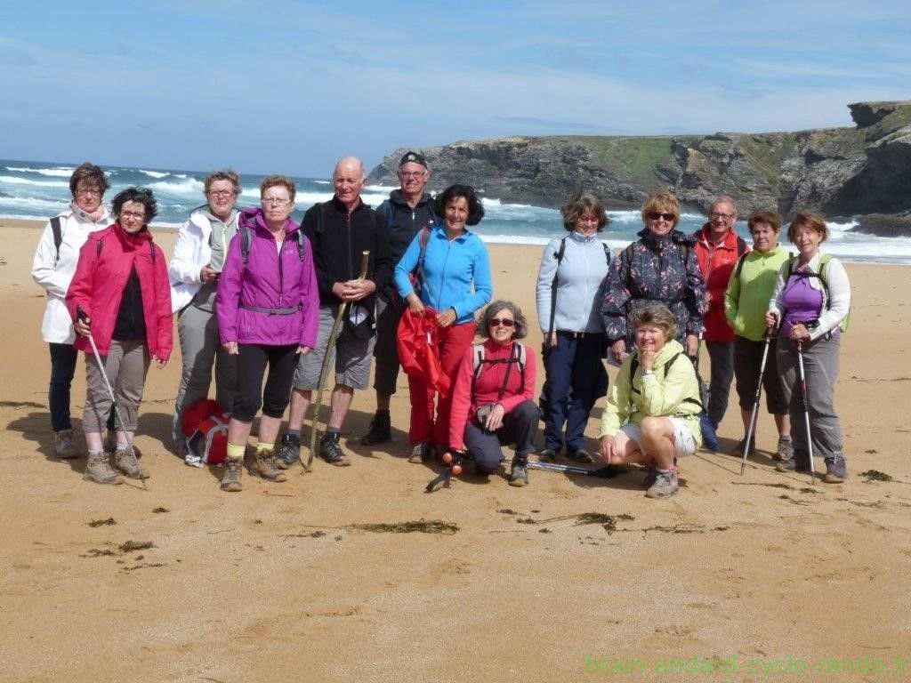 Sortie du groupe pédestre à Belle-île du 9 au 12 Juin 2016