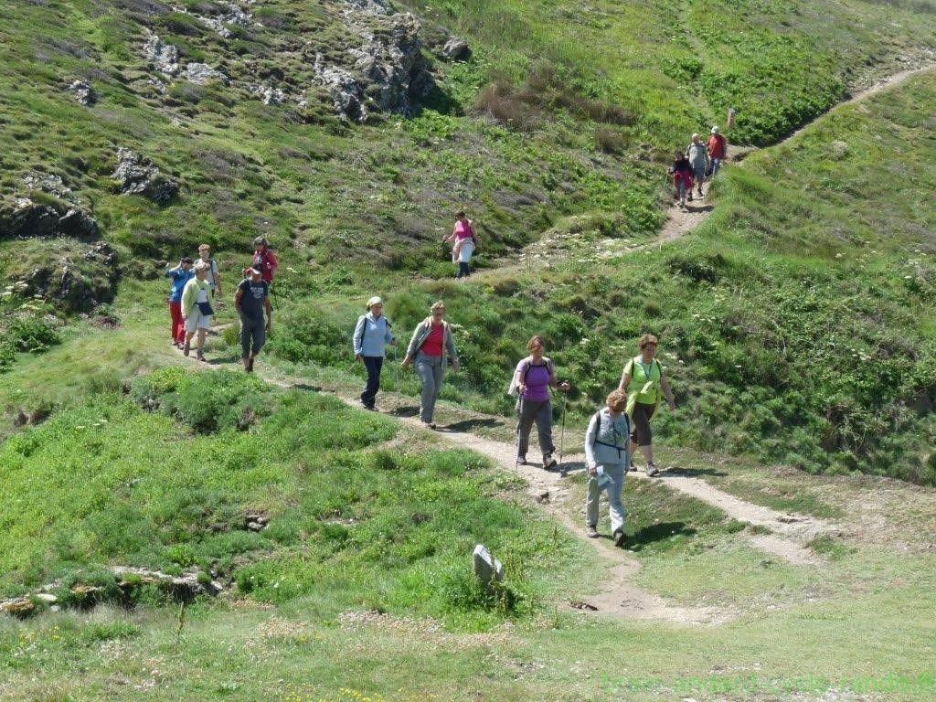 Sortie du groupe pédestre à Belle-île du 9 au 12 Juin 2016