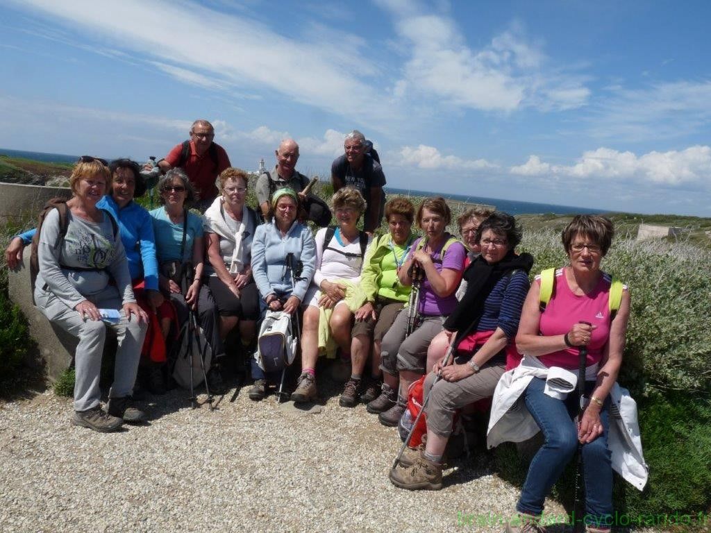 Sortie du groupe pédestre à Belle-île du 9 au 12 Juin 2016