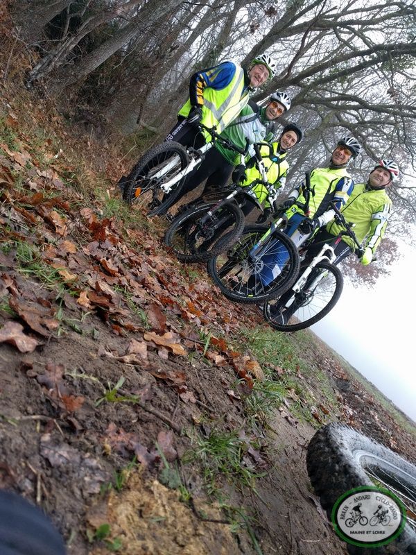 VTT sortie en forêt 